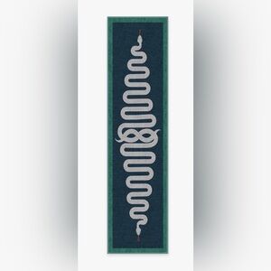 Ruggable runner, Venom Sapphire Flatwoven Rug by Jonathan Adler